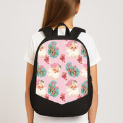 Pink Vintage Santa Christmas Backpack 3