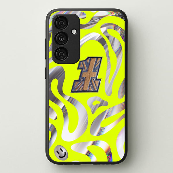 Neon Chrome Lando Norris Phone Case - Galaxy A35 / Standard