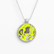 Neon Chrome Norris Necklace 1