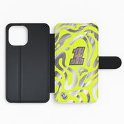 Neon Chrome Norris Flip / Wallet Phone Case 2