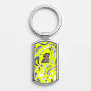 Neon Chrome Norris Luxury Keyring 1