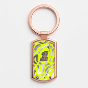 Neon Chrome Norris Luxury Keyring 4