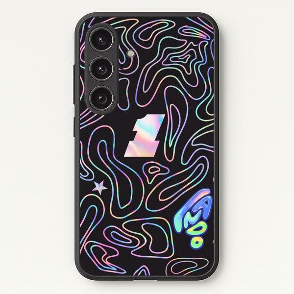 Black and Neon Lando Norris Phone Case - Galaxy S24FE / Standard