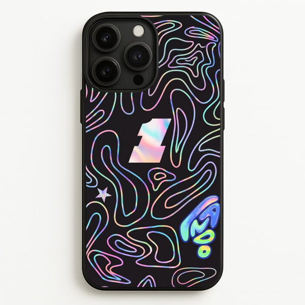 Black and Neon Lando Norris Phone Case - iPhone 13 Pro / Standard