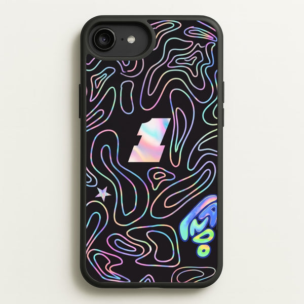 Black and Neon Lando Norris Phone Case - iPhone 6 Plus / 7 Plus / 8 Plus / Standard