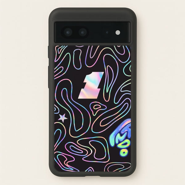 Black and Neon Lando Norris Phone Case - Google Pixel 7 / Standard