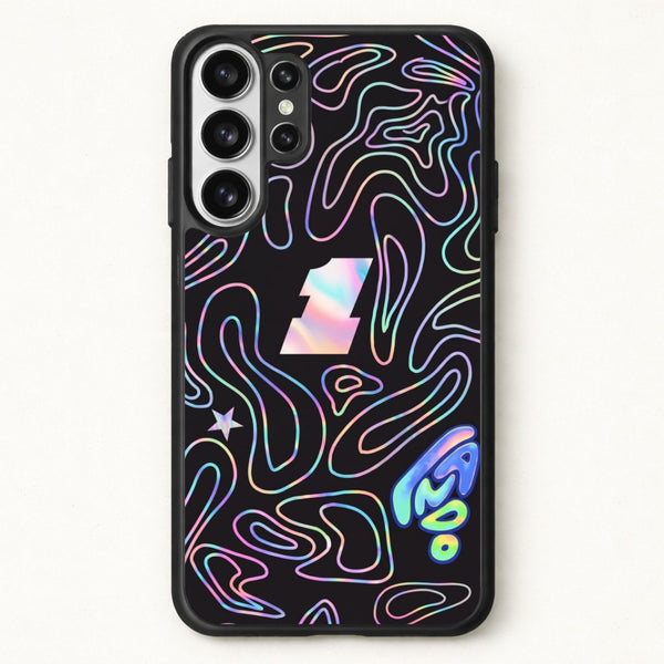 Black and Neon Lando Norris Phone Case - Galaxy S26 Ultra / Standard