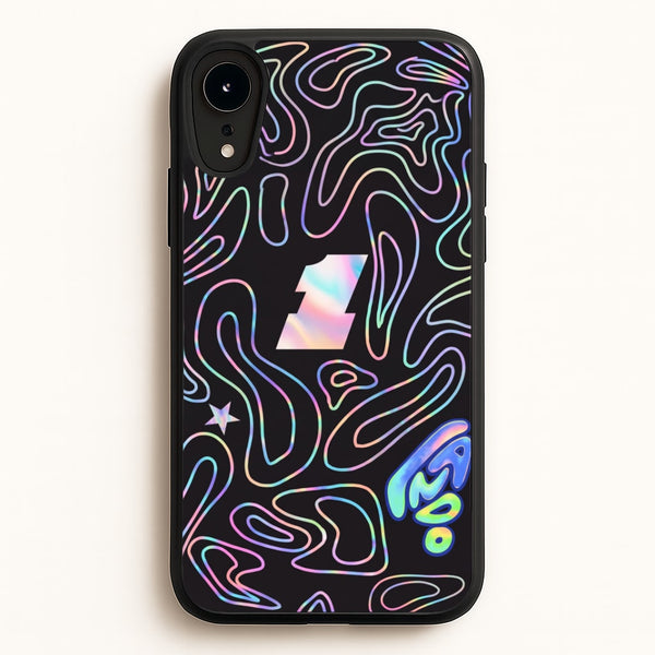 Black and Neon Lando Norris Phone Case - iPhone XR / Standard