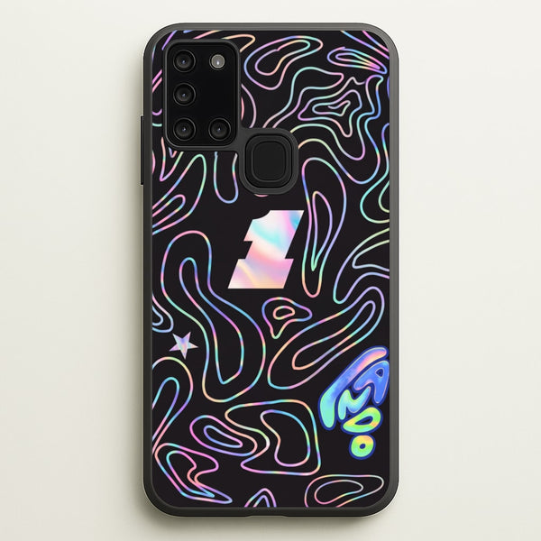 Black and Neon Lando Norris Phone Case - Galaxy A21s / Standard