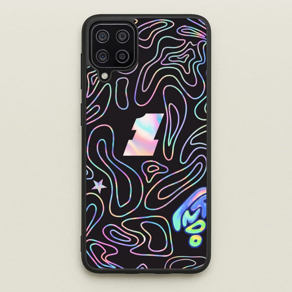 Black and Neon Lando Norris Phone Case - Galaxy A12 / Standard