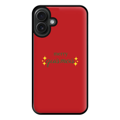 Red - Quismois Phone Case for iPhone 16 Plus