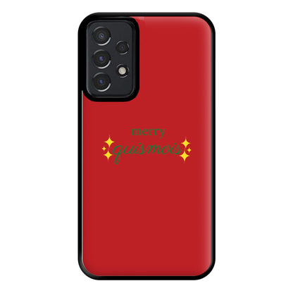 Red - Quismois Phone Case for Galaxy A52 / A52s