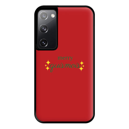 Red - Quismois Phone Case for Galaxy S20