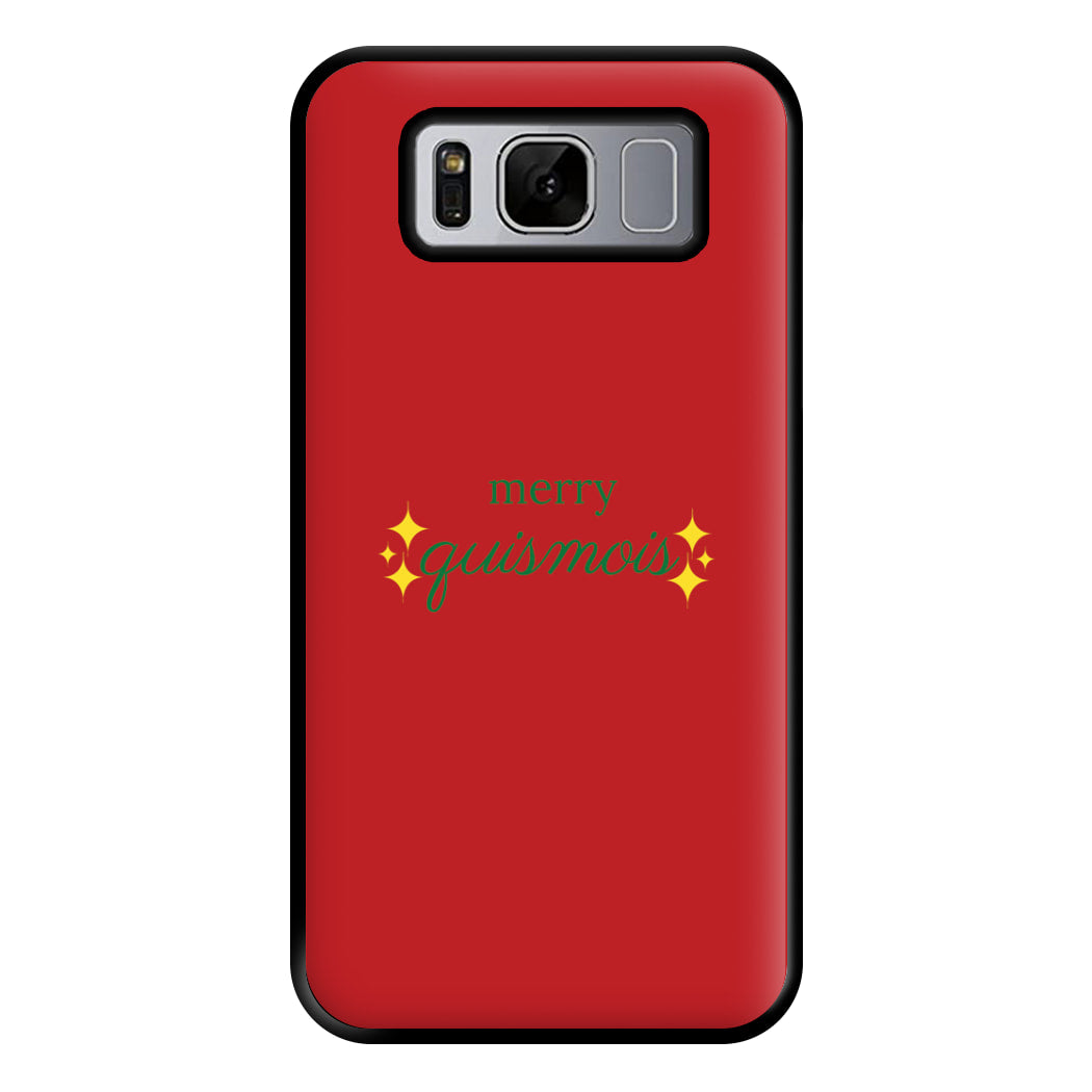 Red - Quismois Phone Case for Galaxy S8 Plus