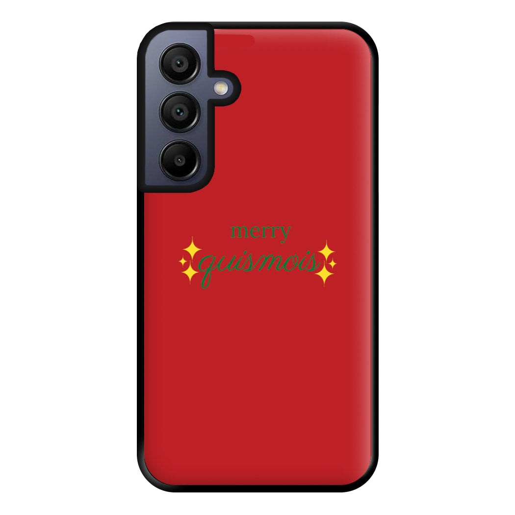 Red - Quismois Phone Case for Galaxy A15