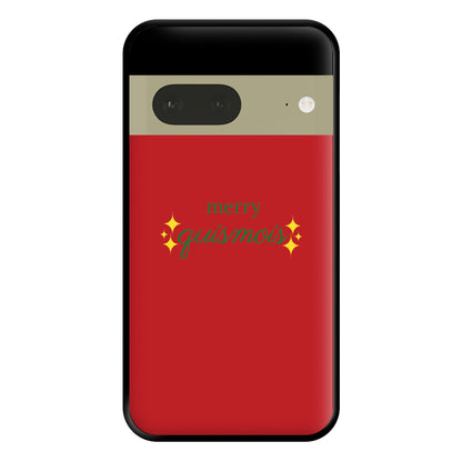 Red - Quismois Phone Case for Google Pixel 7a