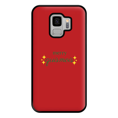 Red - Quismois Phone Case for Galaxy S9 Plus