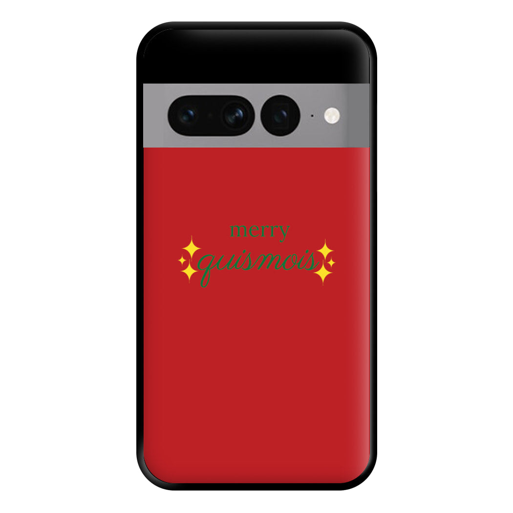 Red - Quismois Phone Case for Google Pixel 7 Pro