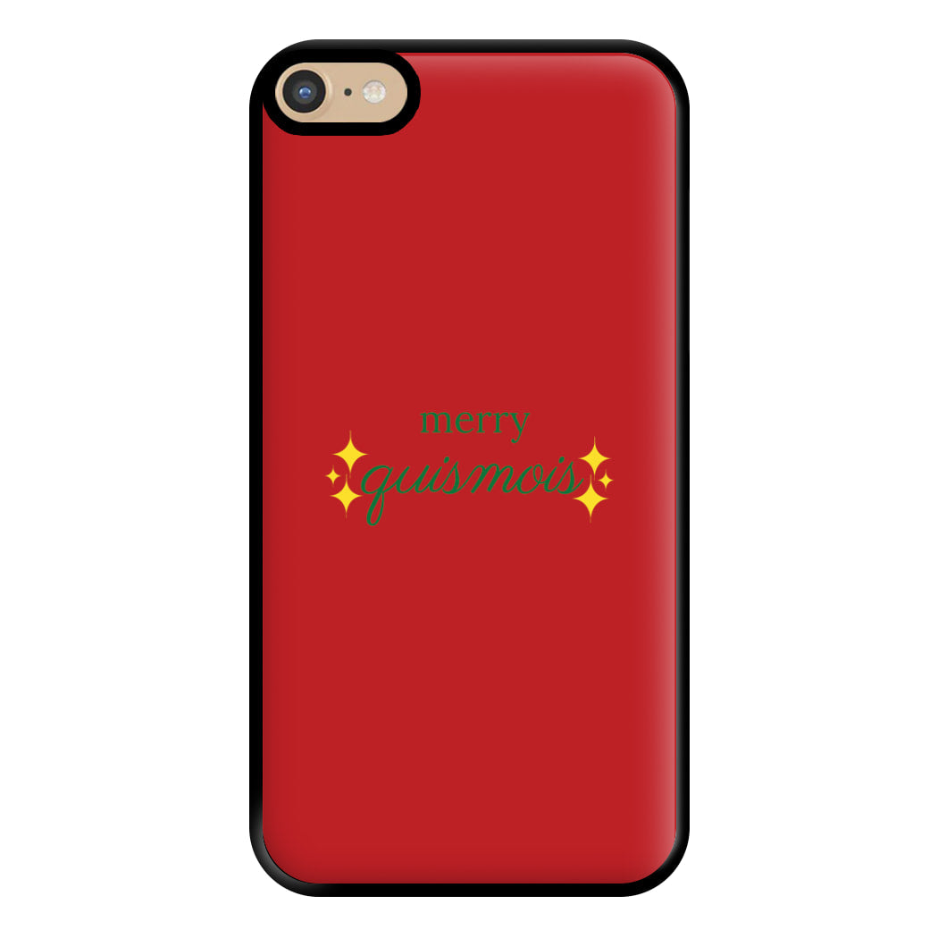 Red - Quismois Phone Case for iPhone 6 Plus / 7 Plus / 8 Plus