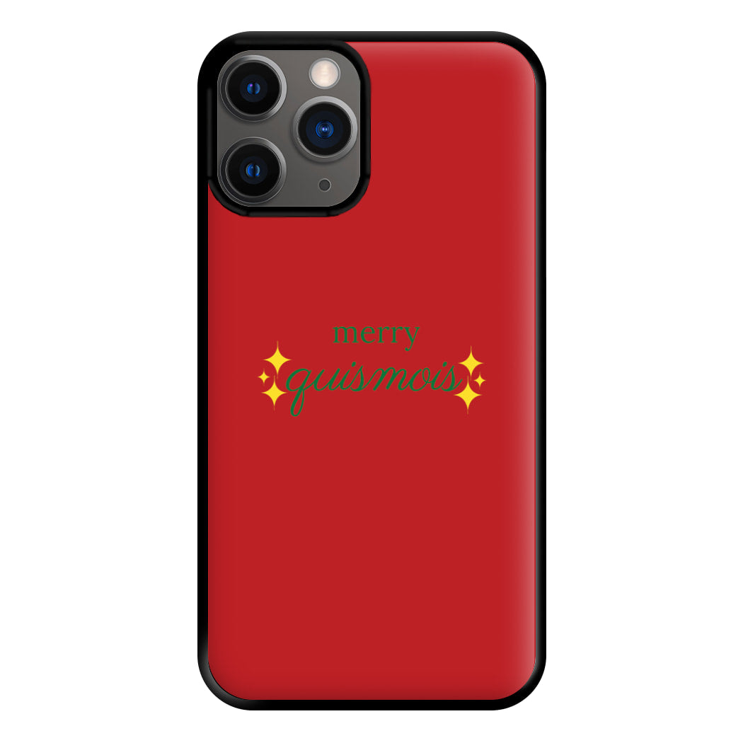 Red - Quismois Phone Case for iPhone 12 Pro Max