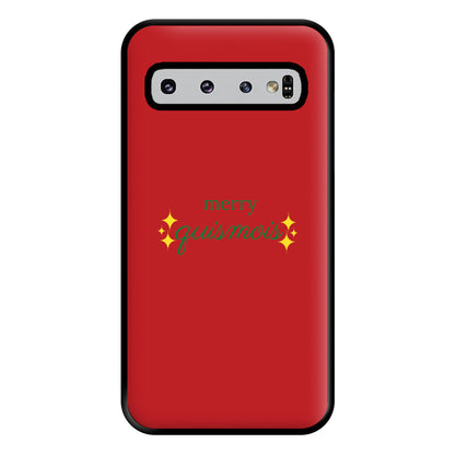 Red - Quismois Phone Case for Galaxy S10 Plus