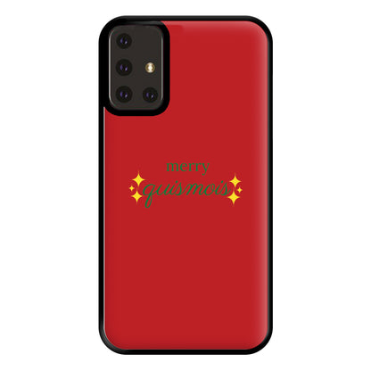 Red - Quismois Phone Case for Galaxy A71