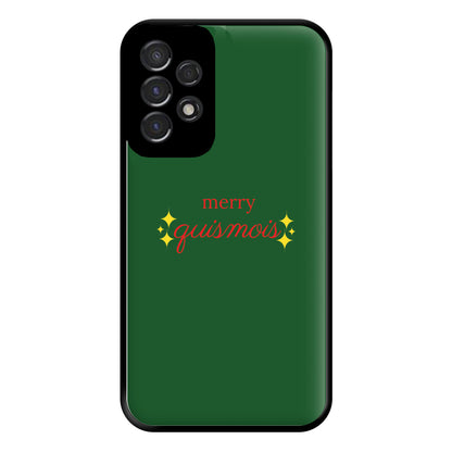 Green - Quismois Phone Case for Galaxy A53