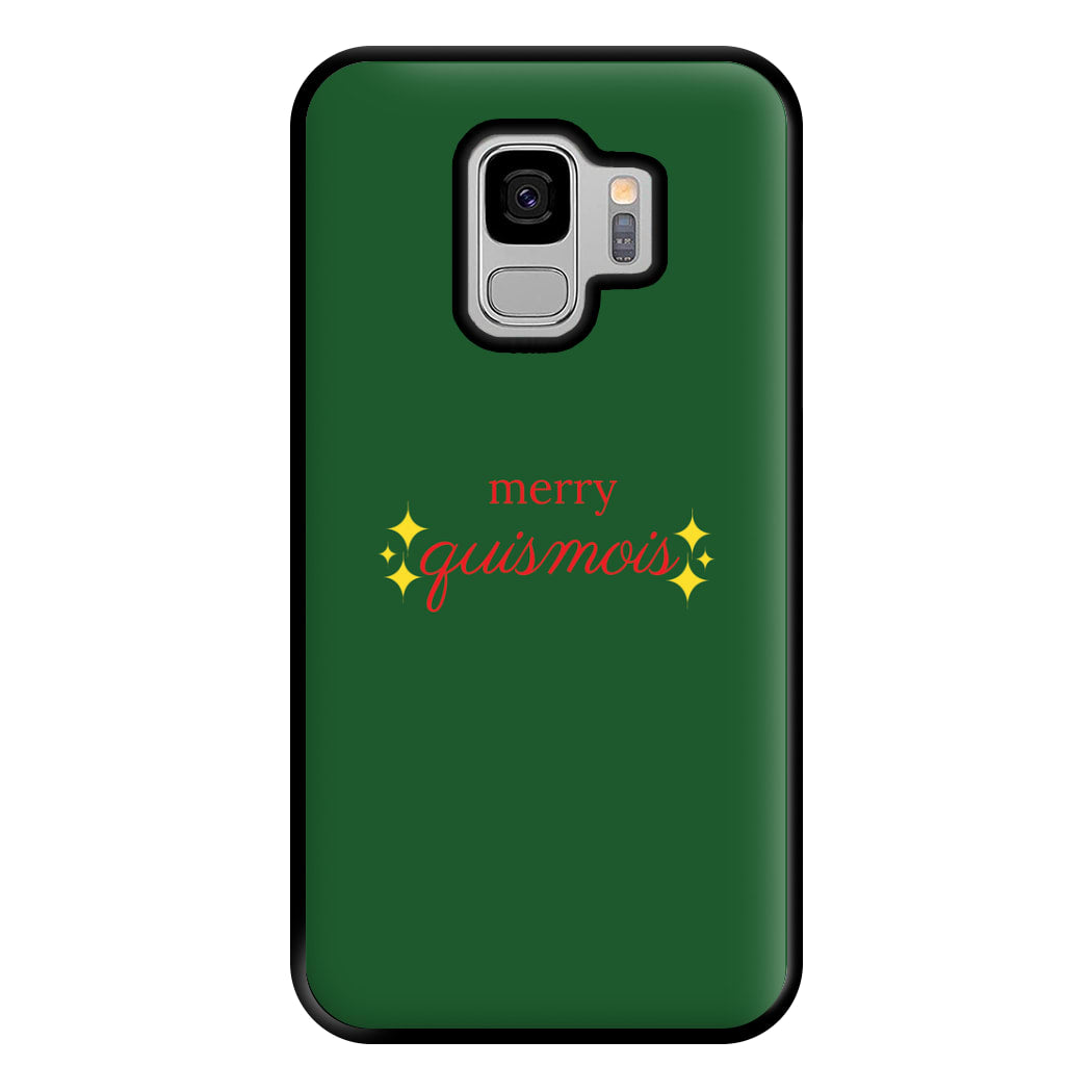 Green - Quismois Phone Case for Galaxy S9 Plus