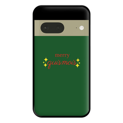 Green - Quismois Phone Case for Google Pixel 7a