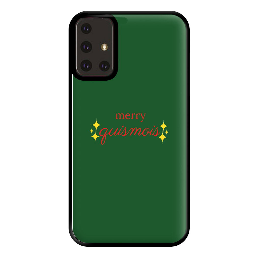 Green - Quismois Phone Case for Galaxy A71