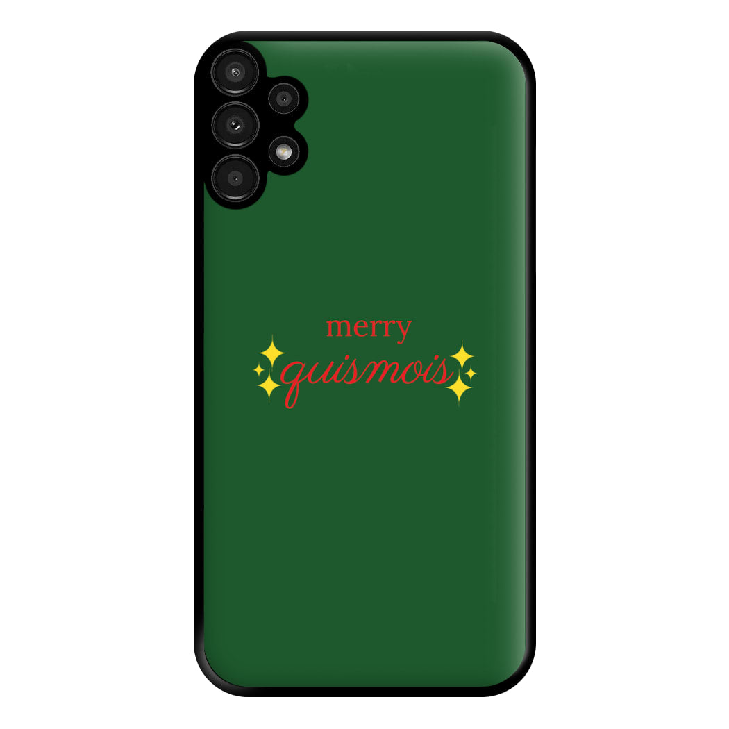 Green - Quismois Phone Case for Galaxy A13