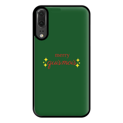 Green - Quismois Phone Case for Huawei P20