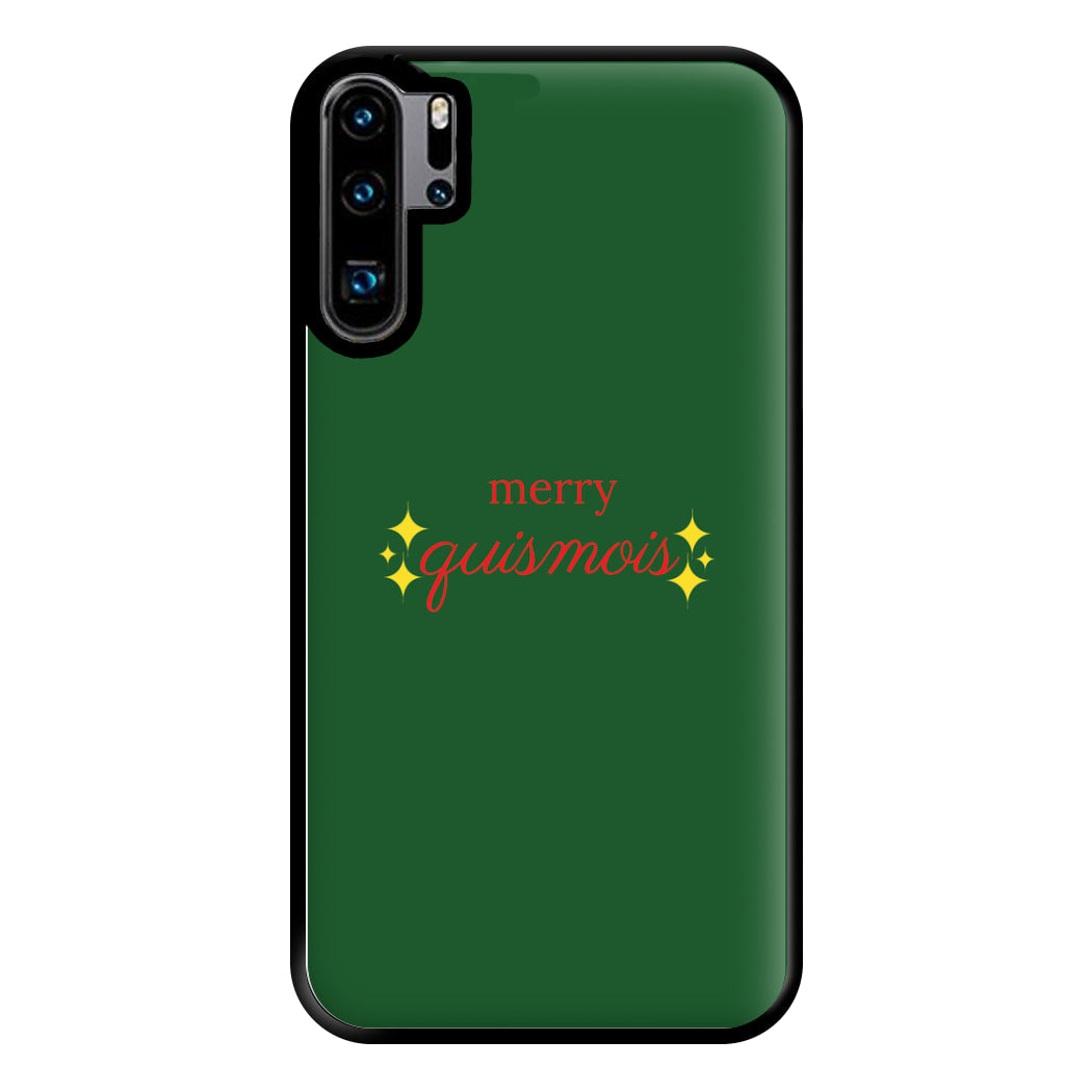 Green - Quismois Phone Case for Huawei P30 Pro