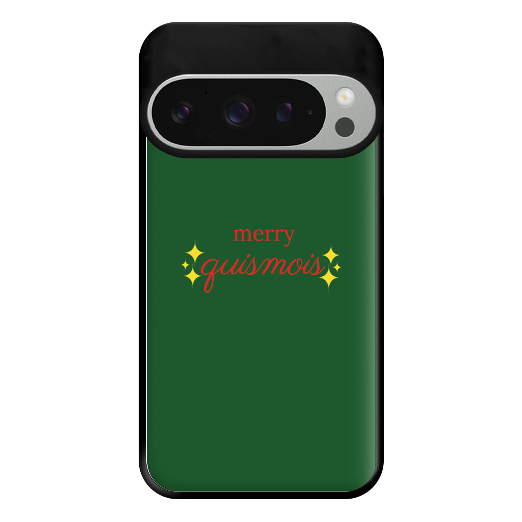 Green - Quismois Phone Case for Google Pixel 9 Pro XL