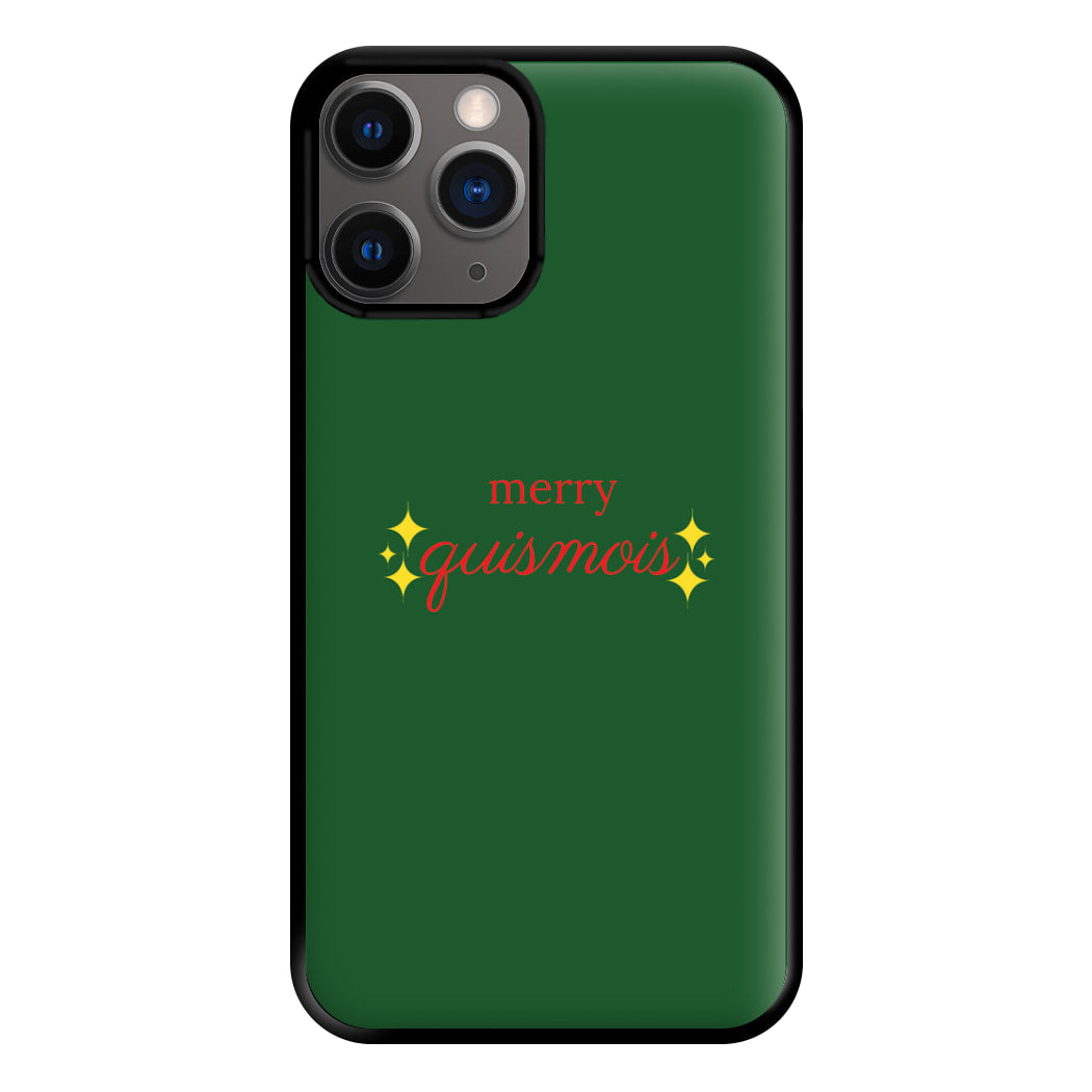 Green - Quismois Phone Case for iPhone 12 Pro Max