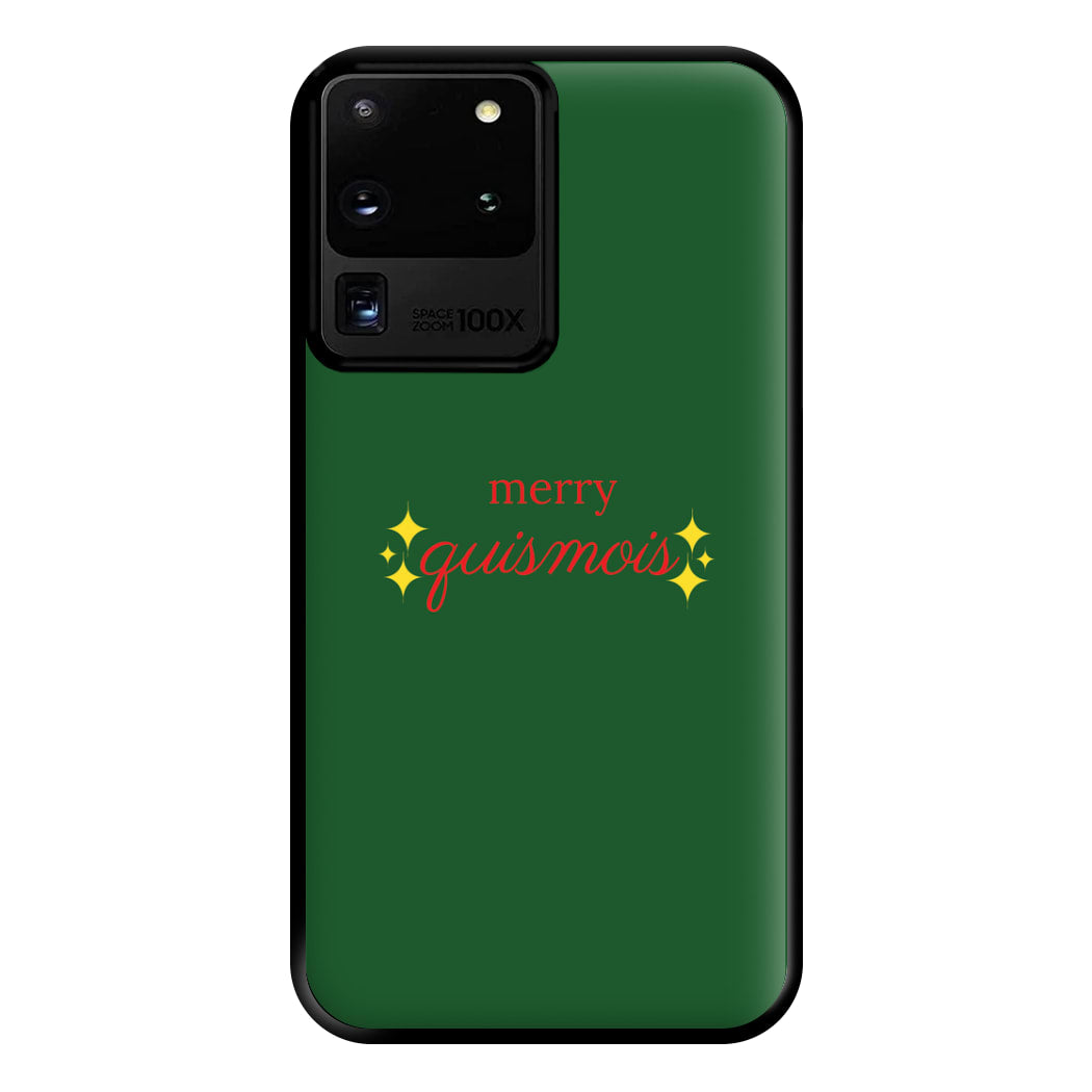 Green - Quismois Phone Case for Galaxy S20 Ultra