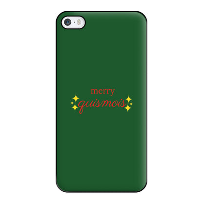 Green - Quismois Phone Case for iPhone 5 / 5s / SE 2016