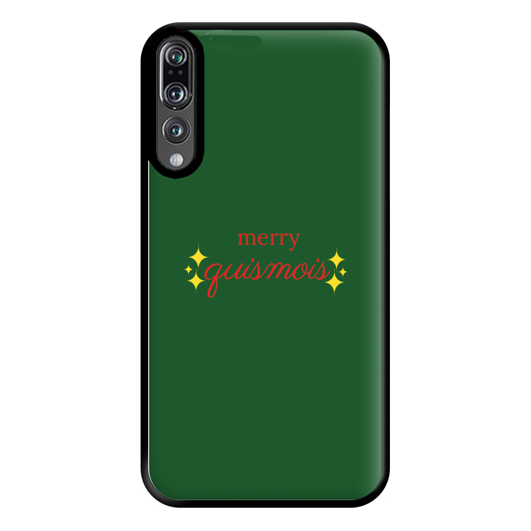 Green - Quismois Phone Case for Huawei P20 Pro