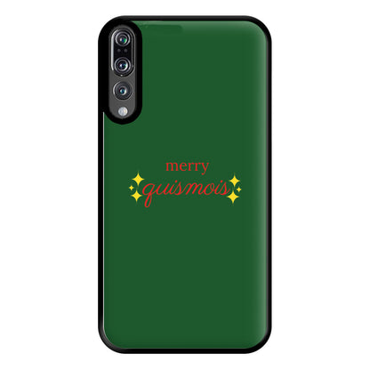 Green - Quismois Phone Case for Huawei P20 Pro