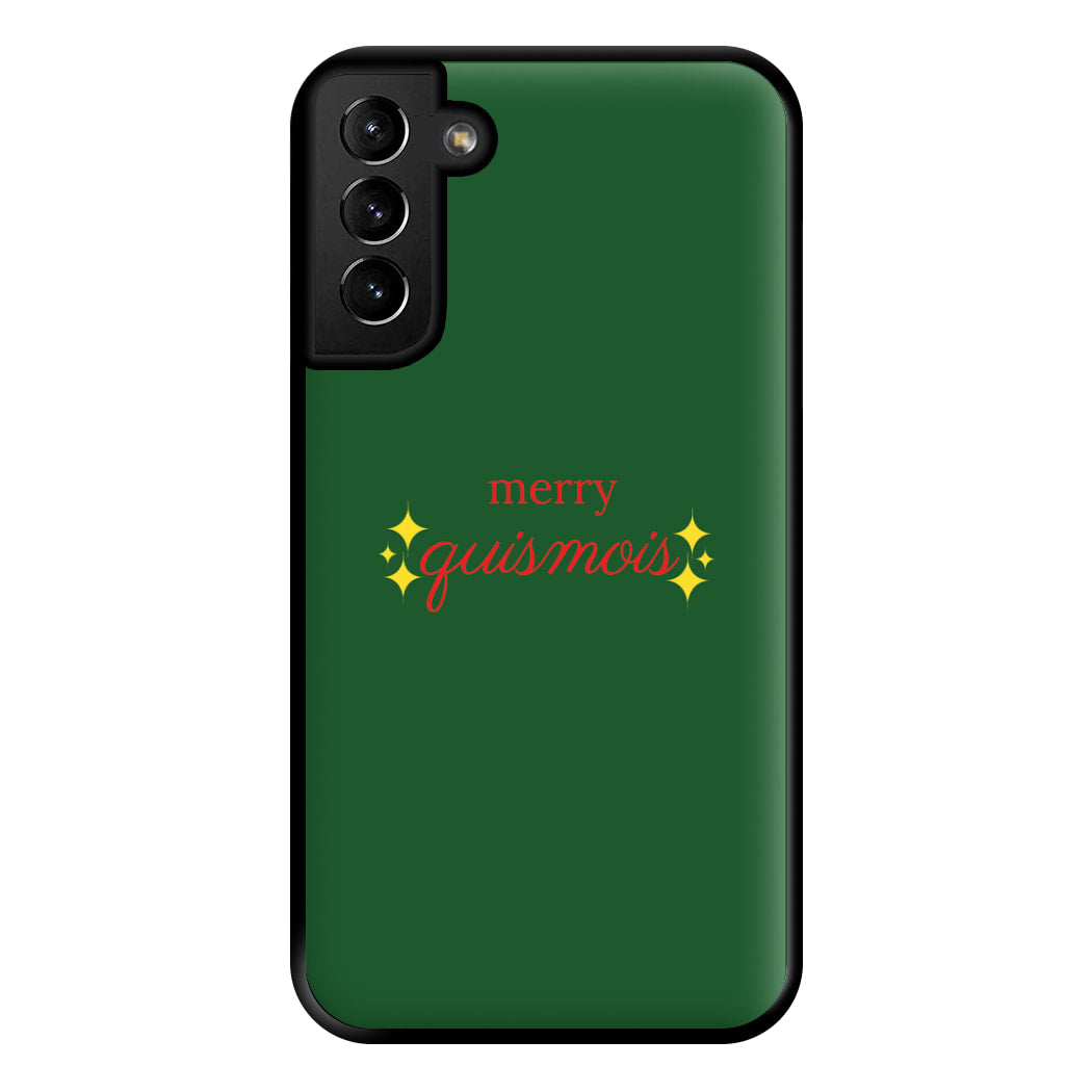 Green - Quismois Phone Case for Galaxy S21 Plus