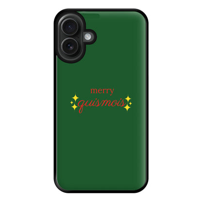 Green - Quismois Phone Case for iPhone 16 Plus