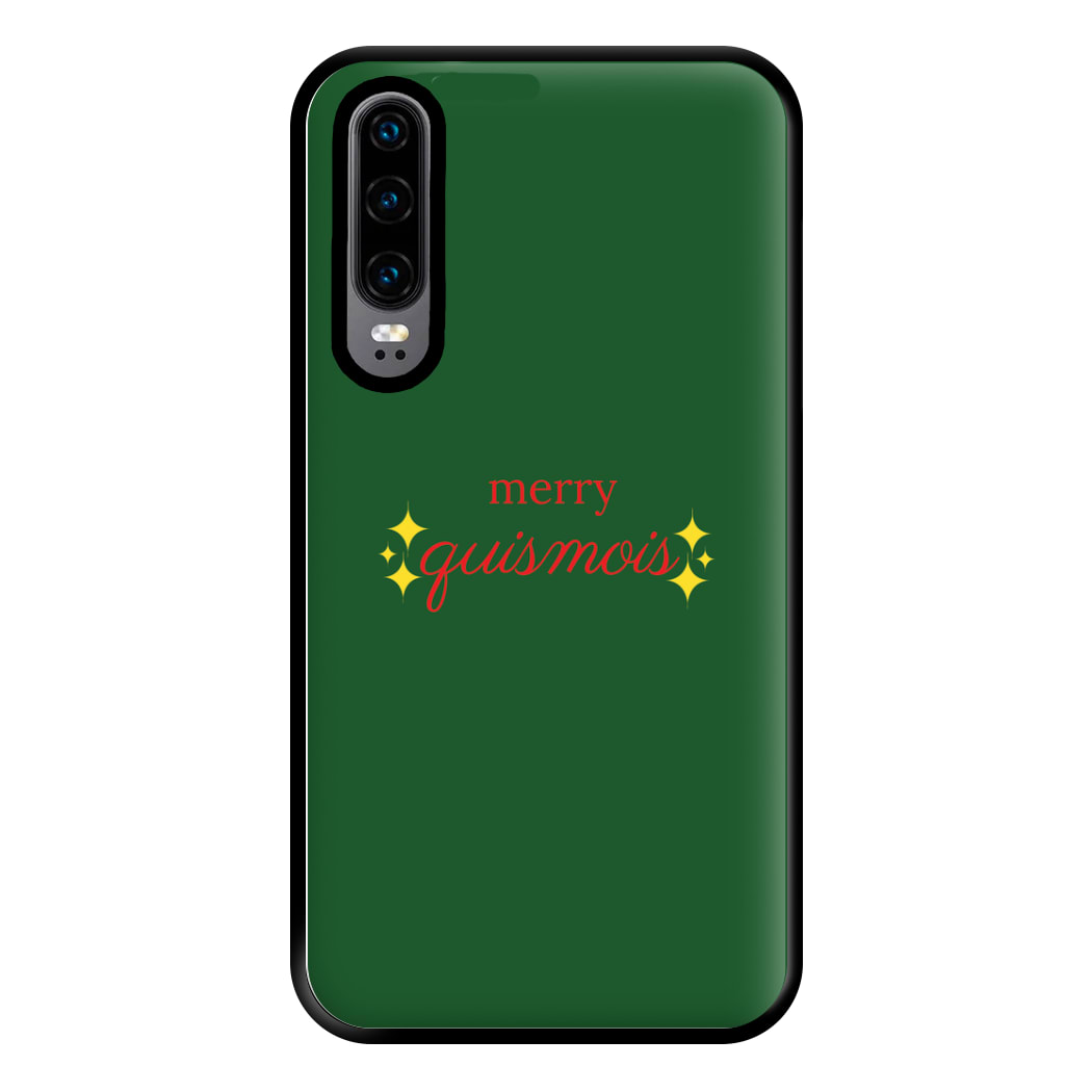 Green - Quismois Phone Case for Huawei P30