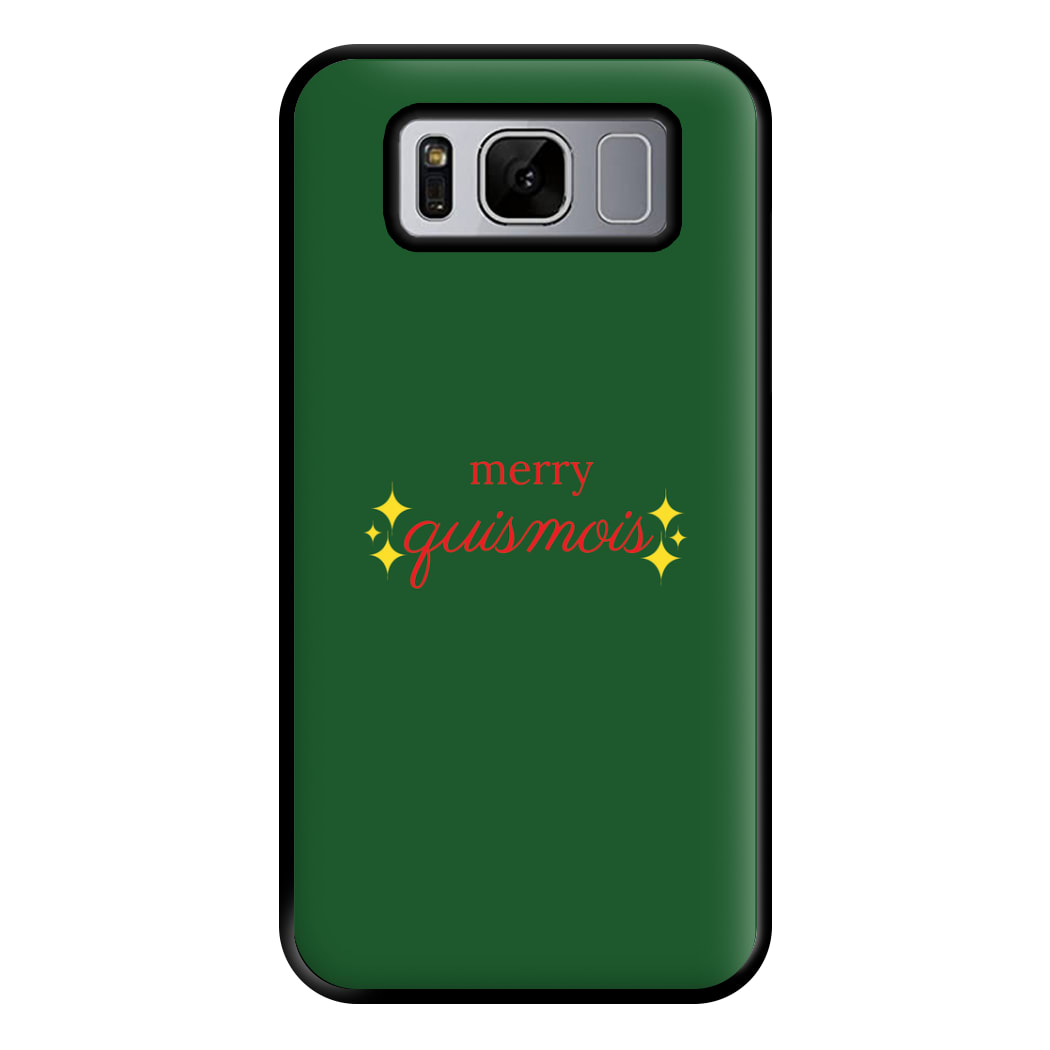 Green - Quismois Phone Case for Galaxy S8 Plus