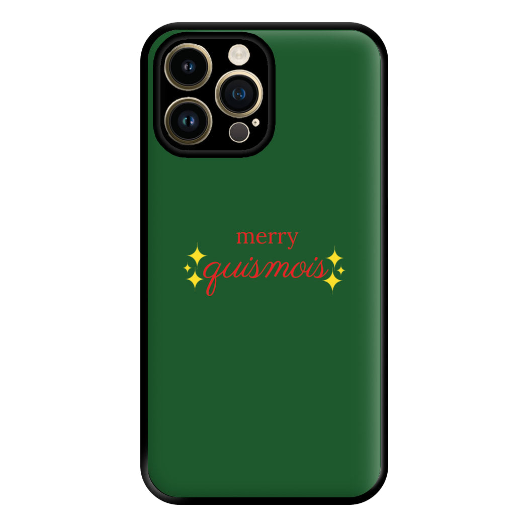 Green - Quismois Phone Case for iPhone 14 Pro Max