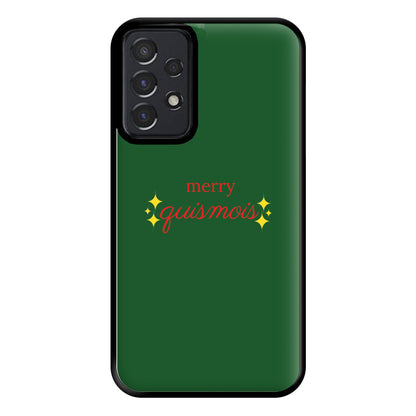 Green - Quismois Phone Case for Galaxy A52 / A52s