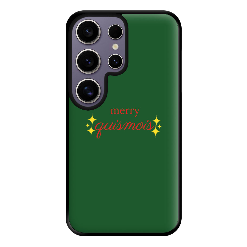 Green - Quismois Phone Case for Galaxy S25 Ultra