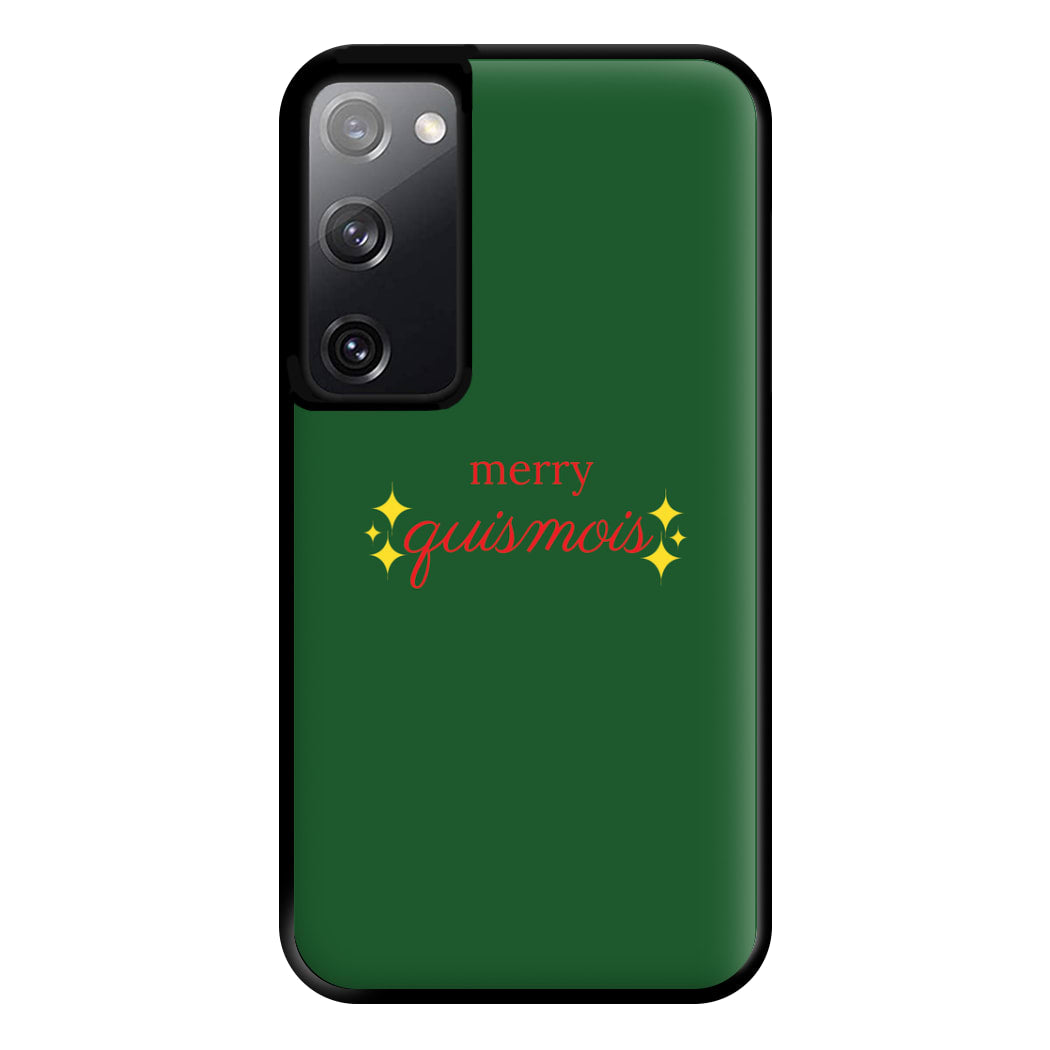 Green - Quismois Phone Case for Galaxy S20