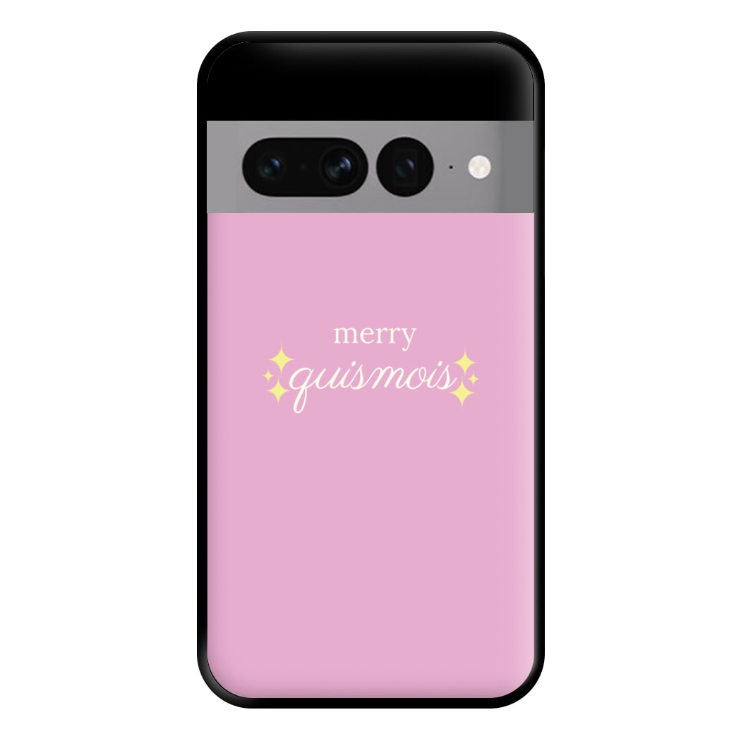 Pink - Quismois Phone Case for Google Pixel 7 Pro