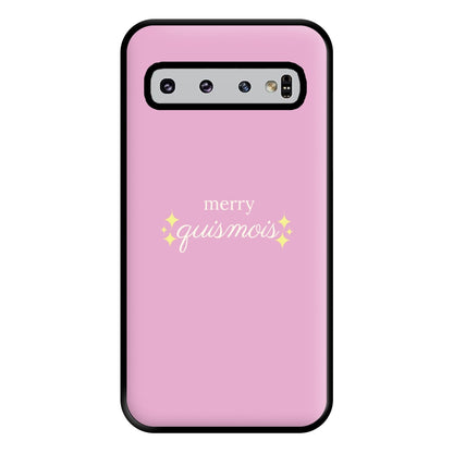 Pink - Quismois Phone Case for Galaxy S10 Plus