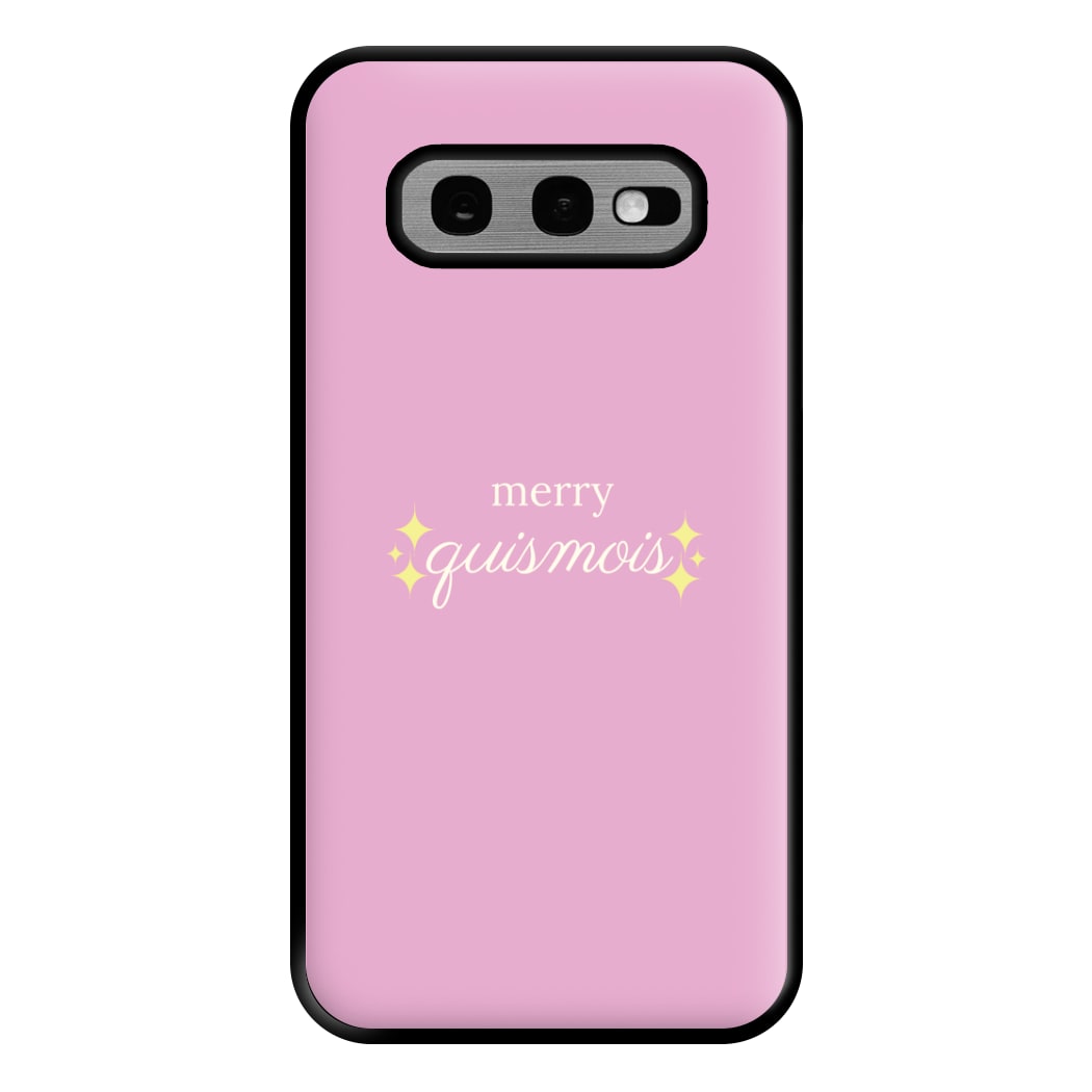 Pink - Quismois Phone Case for Galaxy S10e